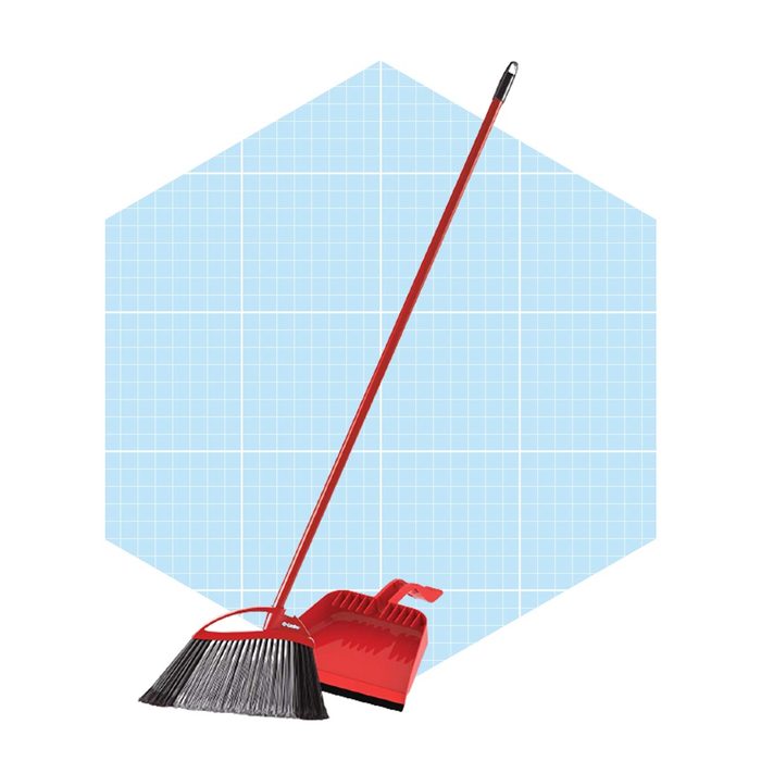 O Cedar Powercorner Pet Pro Broom & Step On Dustpan