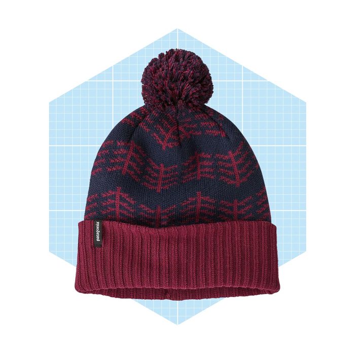 Retro Stocking Cap With Pom Pom