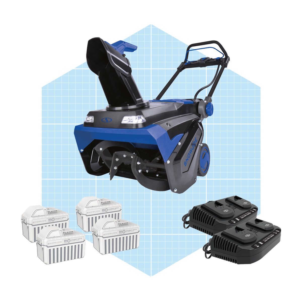 Snow Joe 96v Ion+ Brushless Cordless Single Stage Walk Behind Snow Blower Ecomm Lowes.com