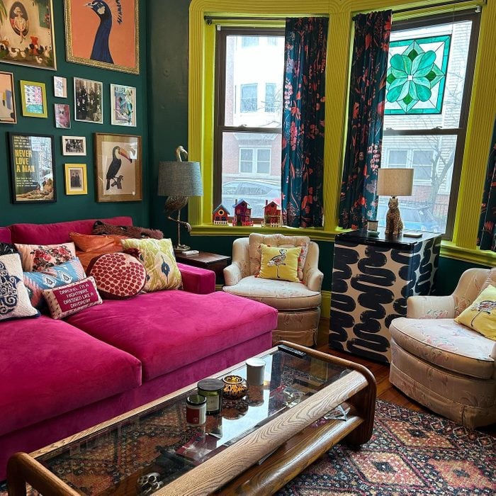 Maximalism Small Apartment Via Instagram