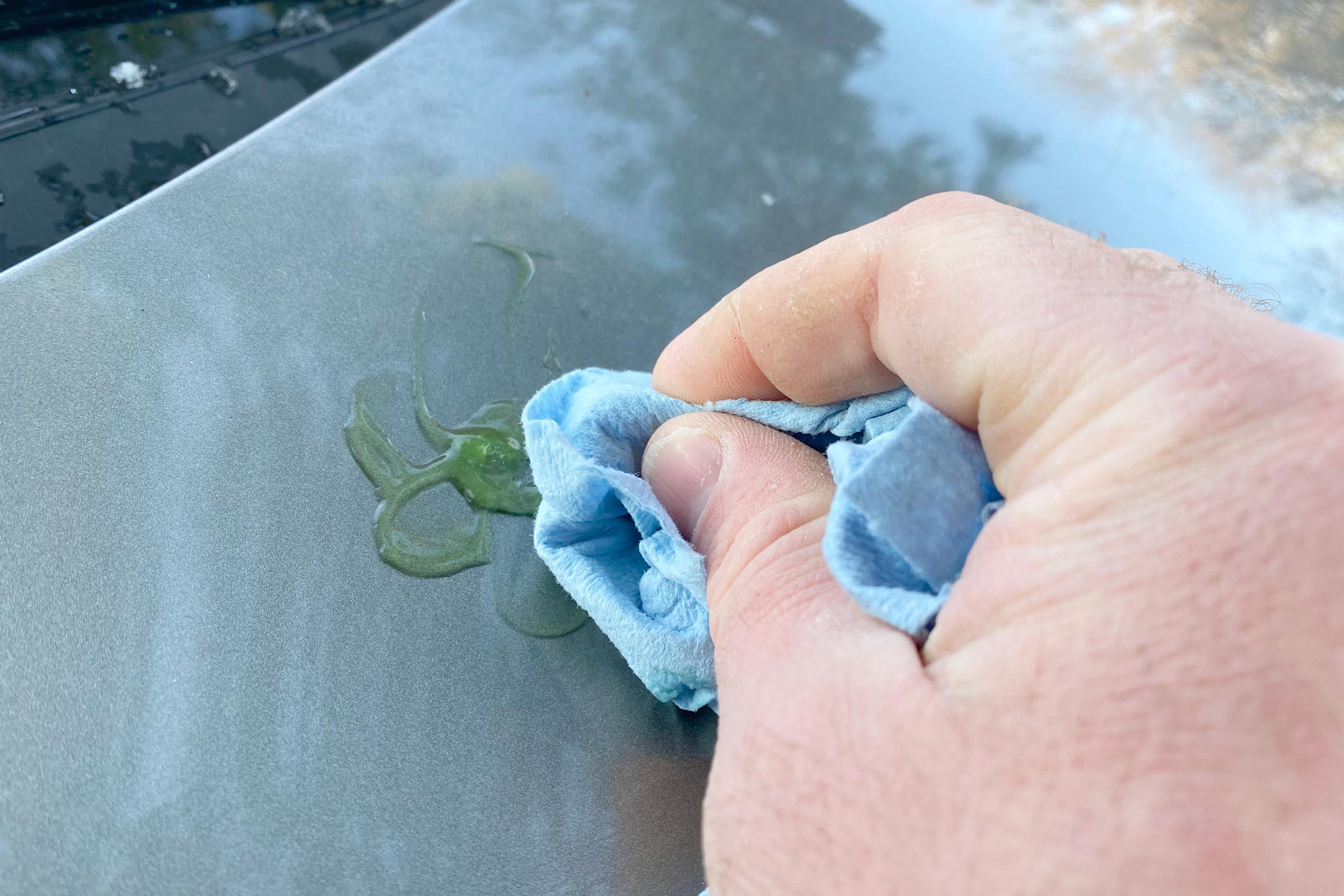How to Get Tree Sap Off Your Car