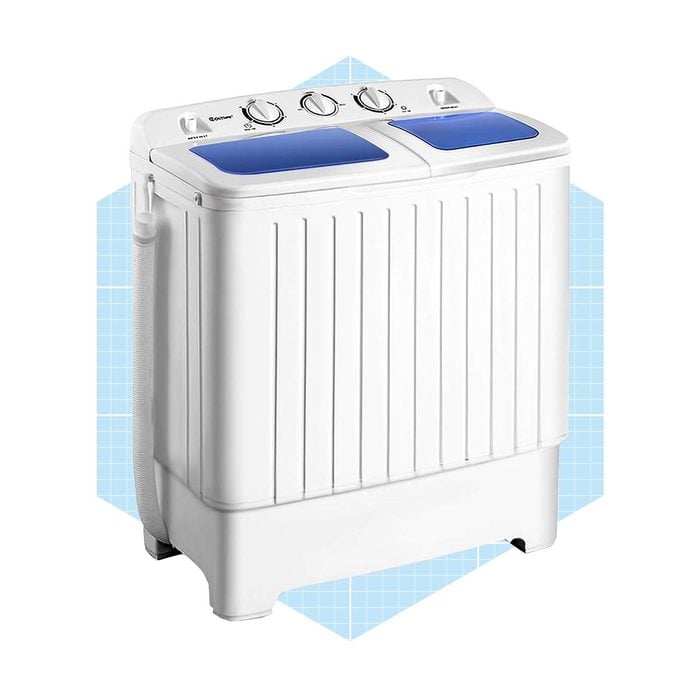 8 Best Washer And Dryers For An Apartment In 2023 Giantex Portable Mini Compact Twin Tub Washing Machine