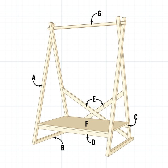 Diy Clothing Rack Ta Co