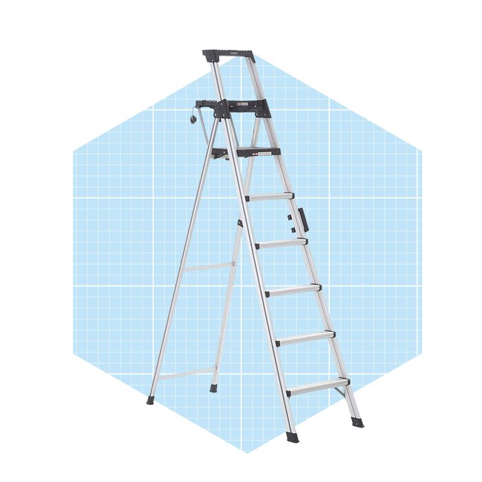 Eight Foot Aluminum Step Ladder