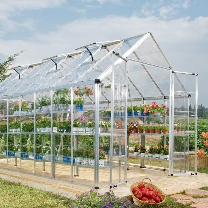 Fhm Ecomm Greenhouse Kits Ft Snap Grow 8' W X 16' D Greenhouse Via Wayfair.com