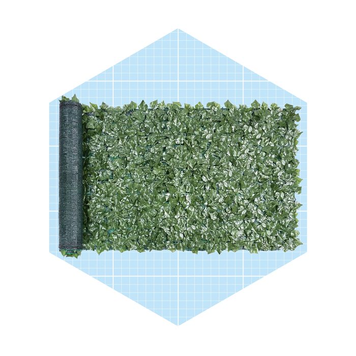 Faux Ivy Leaves Polyethylene Privacy Screen Ecomm Wayfair.com