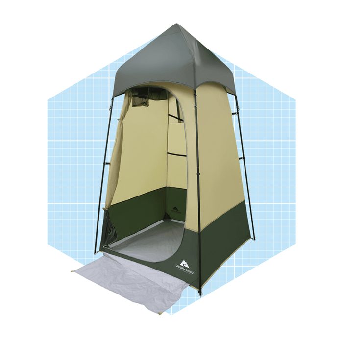 Lighted Shower Tent