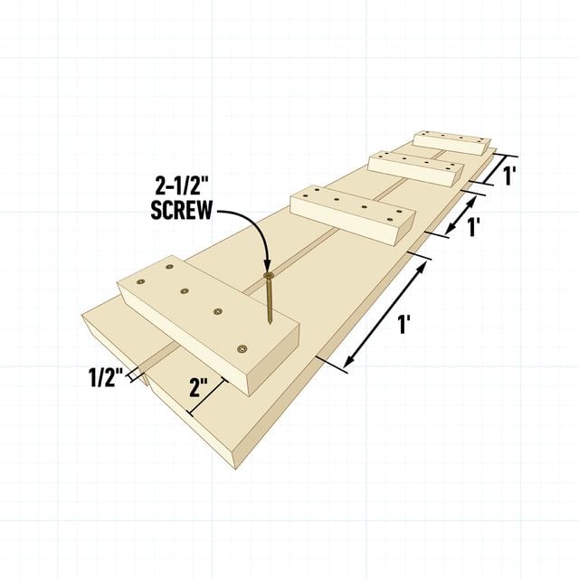 Su How To Build A Bench Step 2
