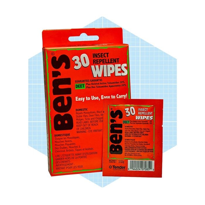 Bens Insect Repellent Wipes 