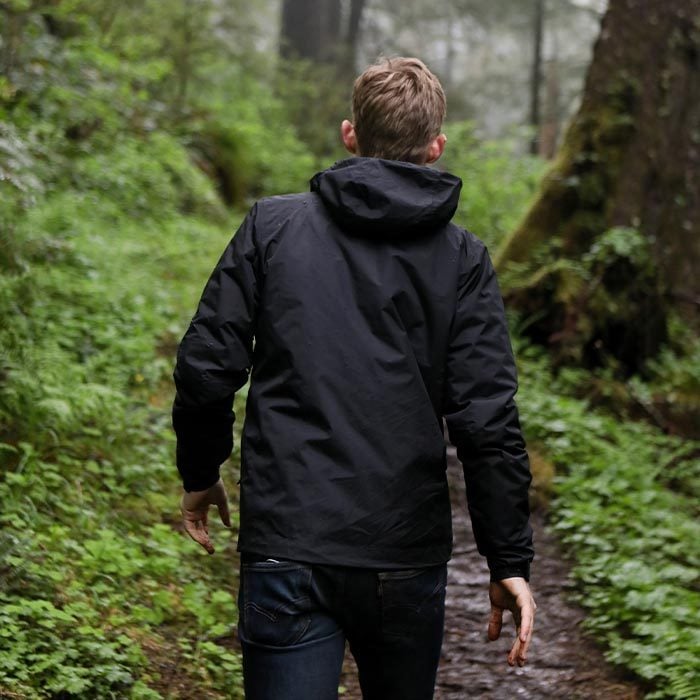 Man With Jacket In Woods Via Getty Michelle Thomas