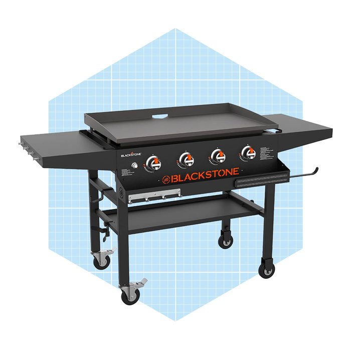 Blackstone 1984 Original 36 Inch Front Shelf, Side Shelf & Magnetic Strip Heavy Duty Flat Top Griddle Grill Ecomm Amazon.com