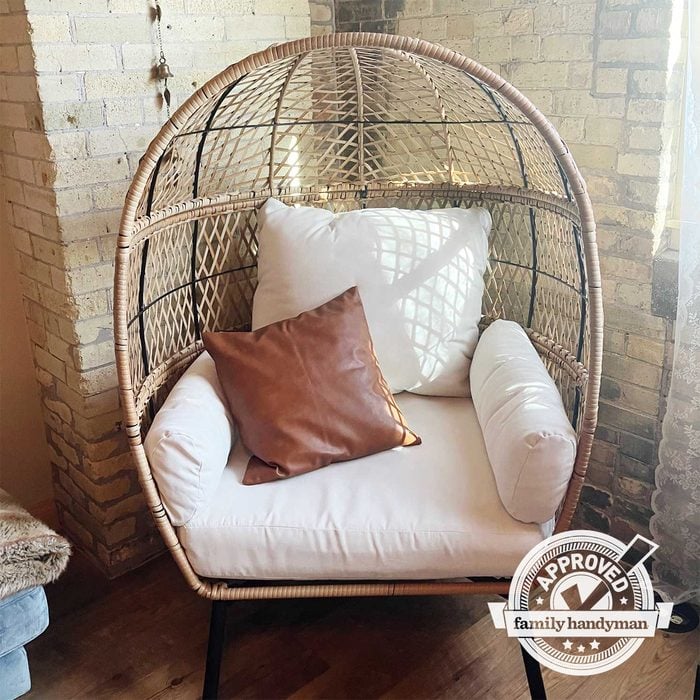Fhm Approved wicker egg chair