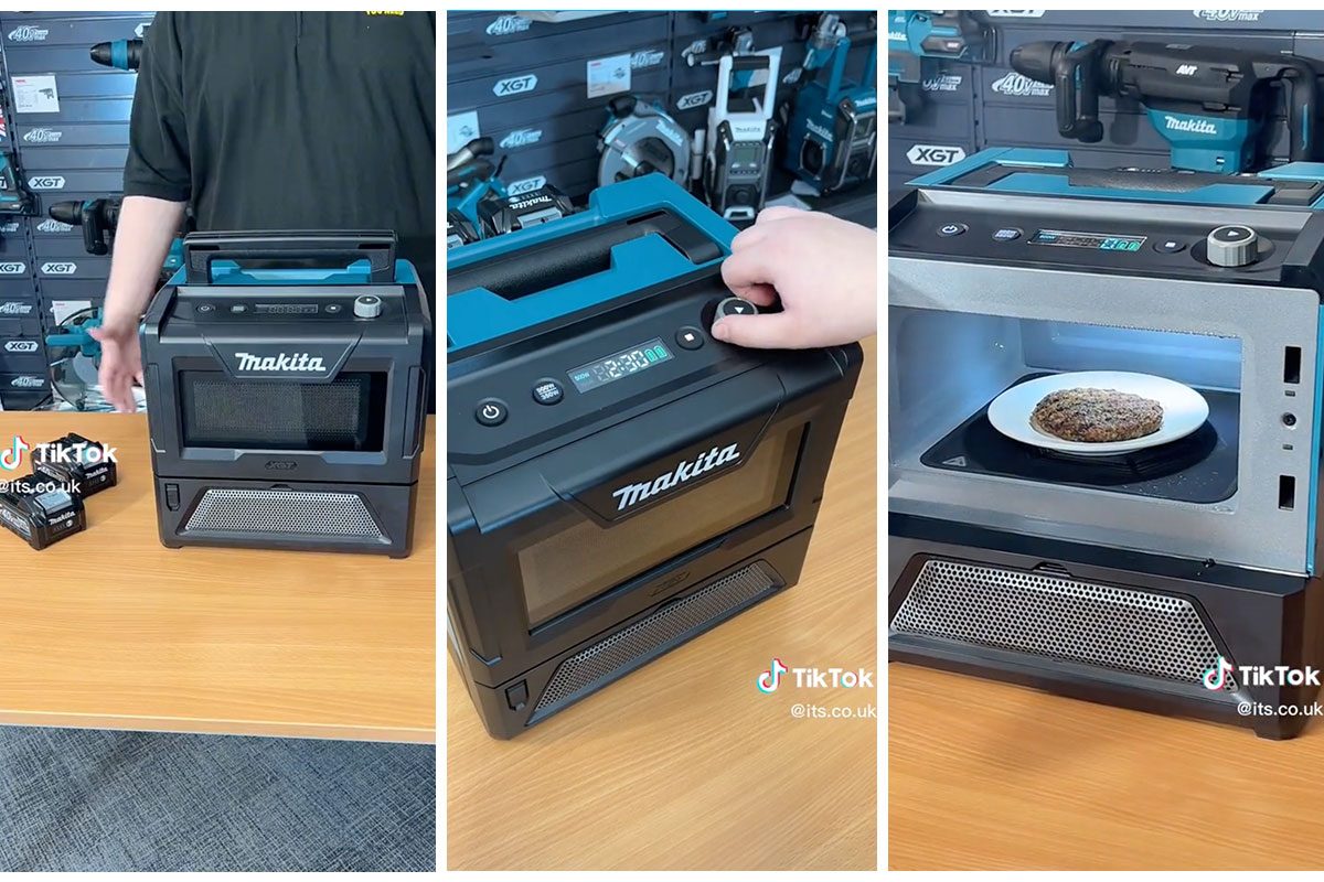 This Portable Microwave Can Heat 11 Meals In Between Charges