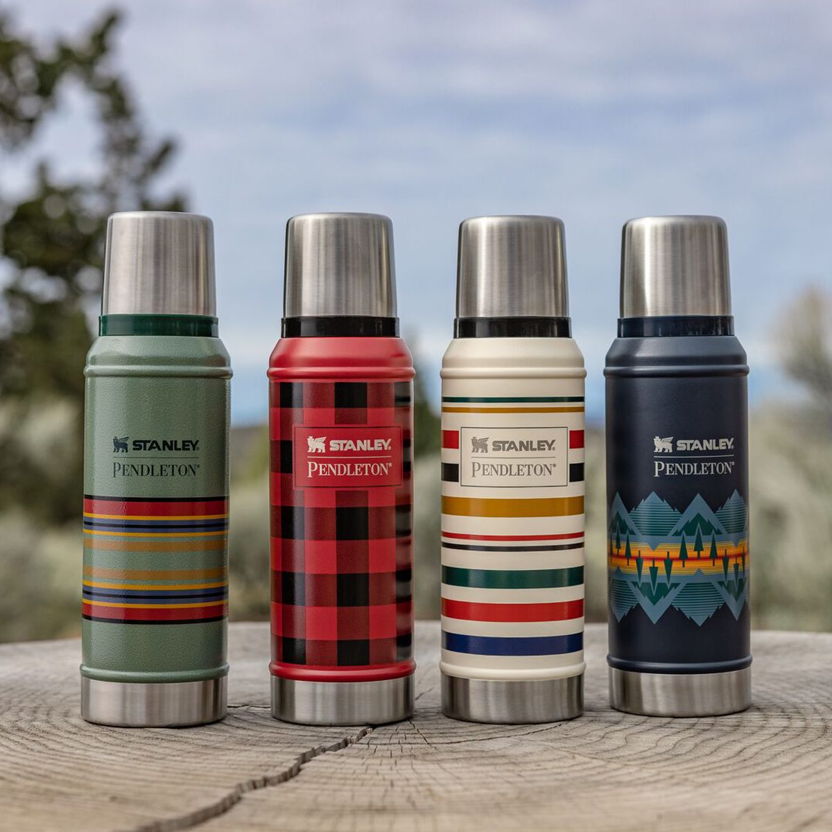 Pendleton x Stanley Legendary Thermos - White - Glacier National Park  Conservancy