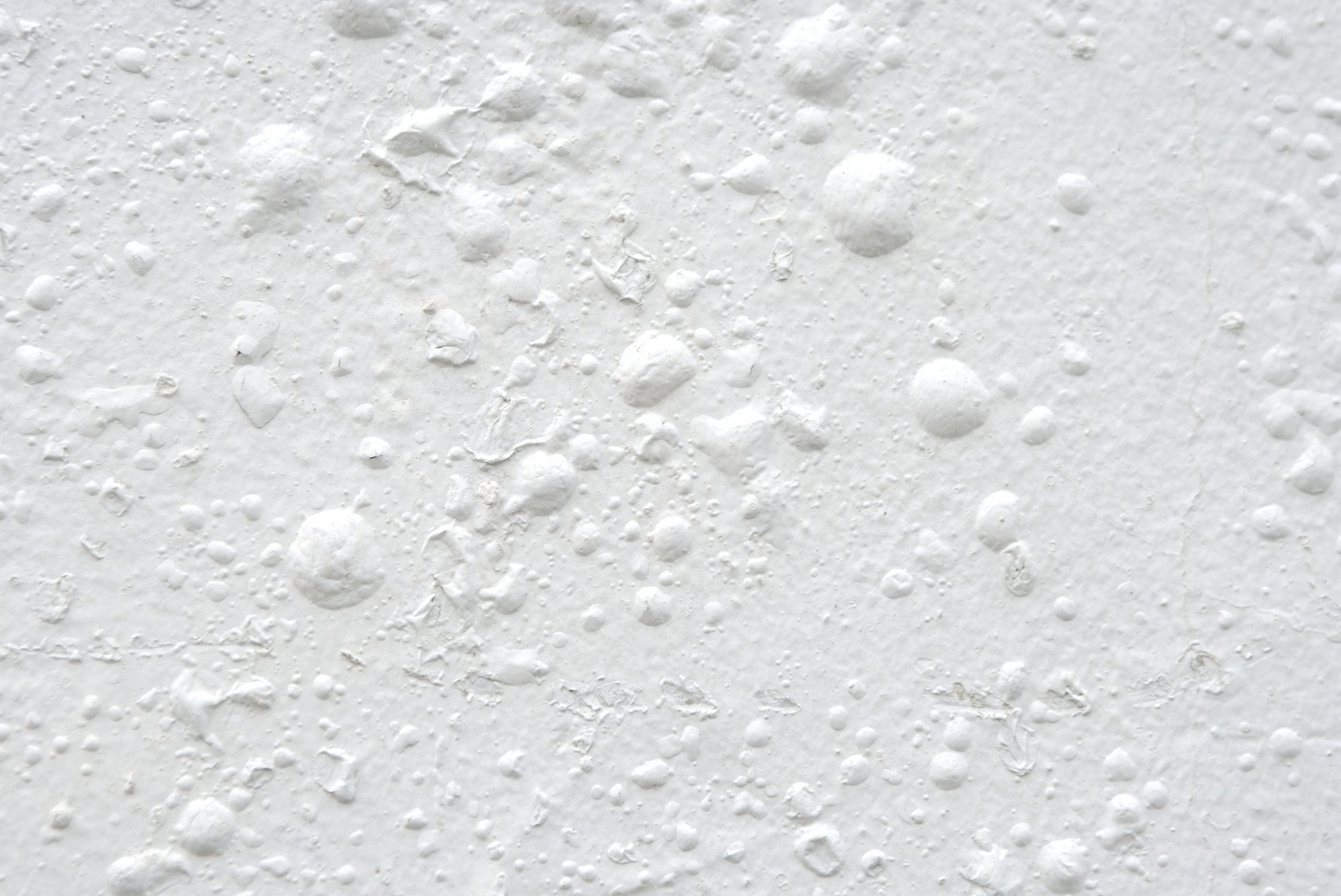 White Wall Background Full Frame with Bubbles