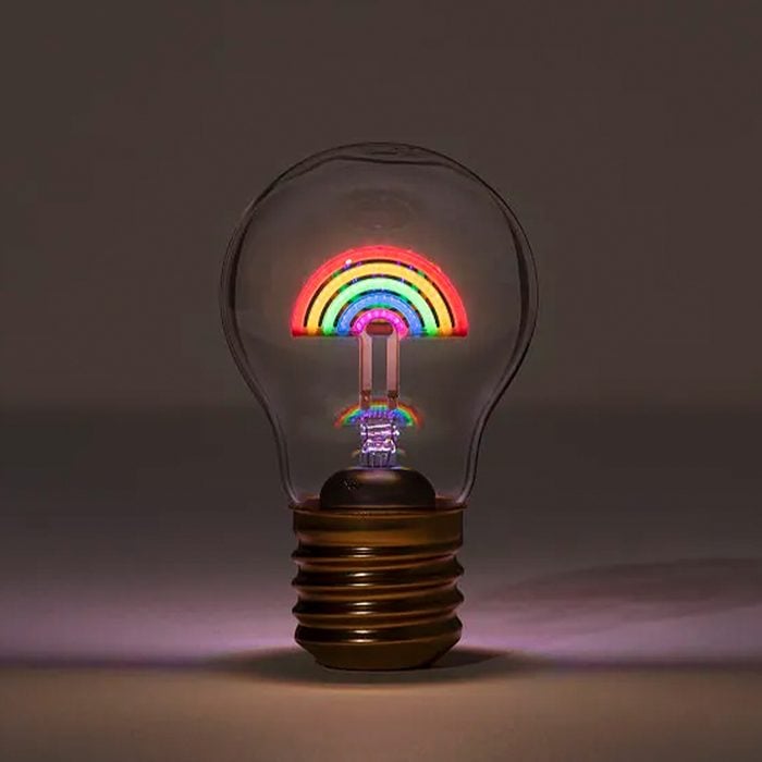 Rechargeable Cordless Magic Rainbow Light Bulb