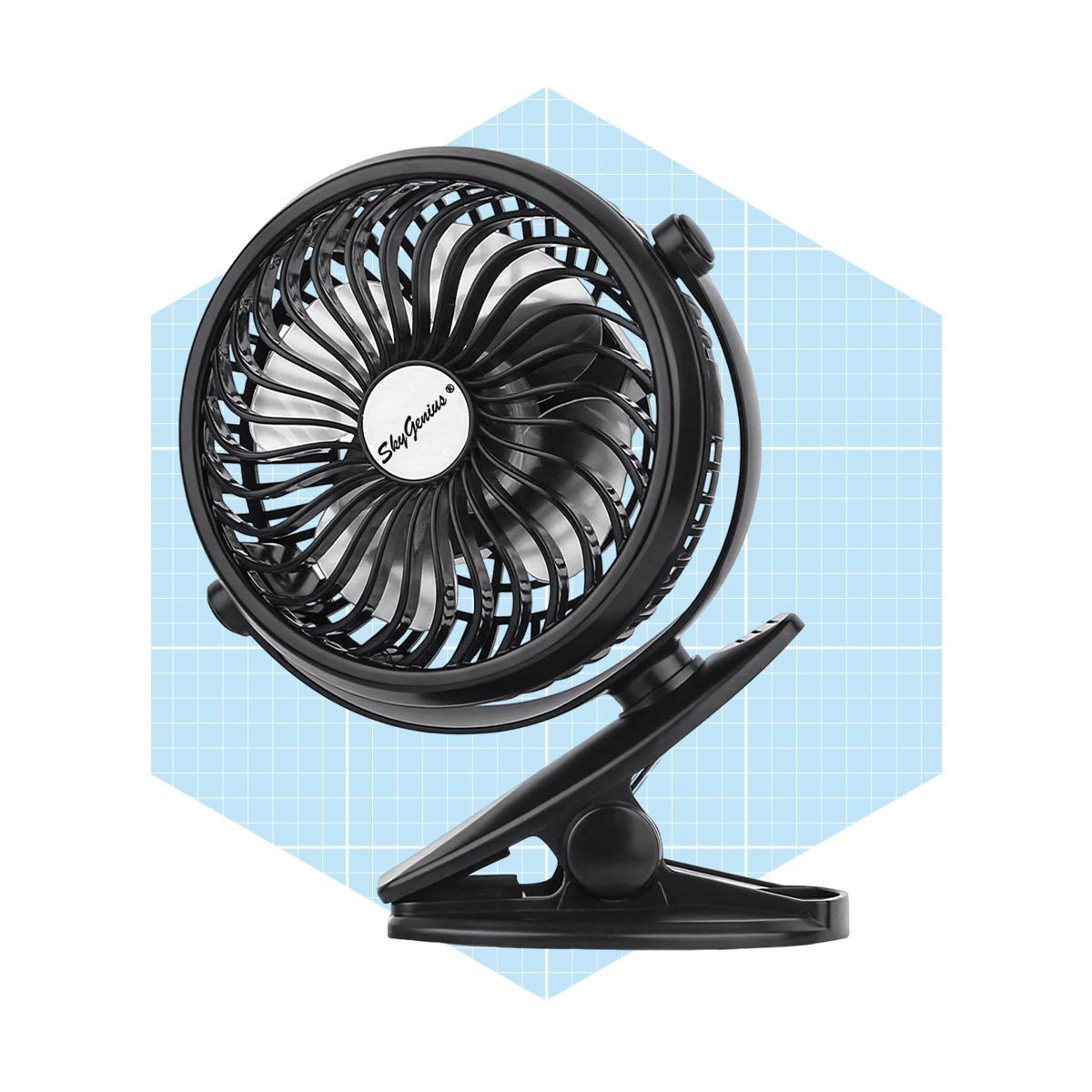 Skygenius Clip On Mini Desk Fan