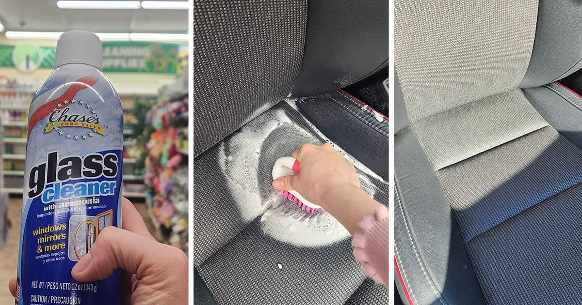 DIY Car Upholstery Cleaner