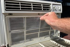 How To Clean a Window AC Filter