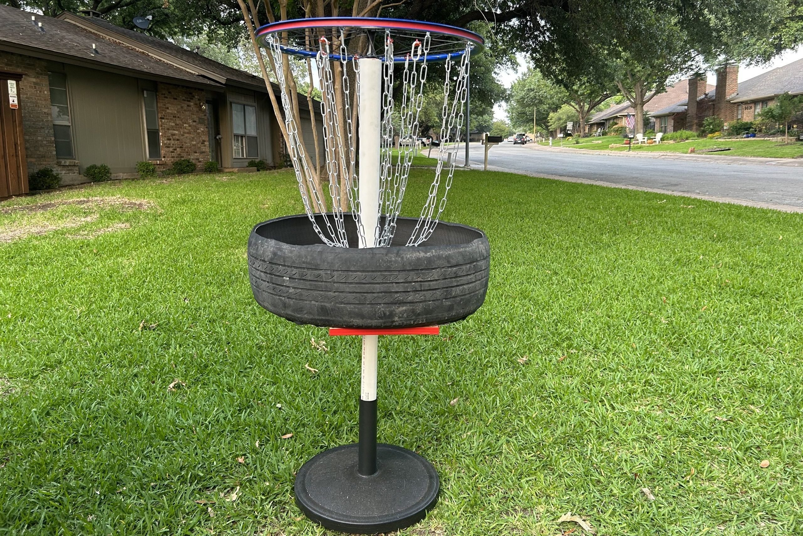 How to Build a Frisbee Golf Basket  