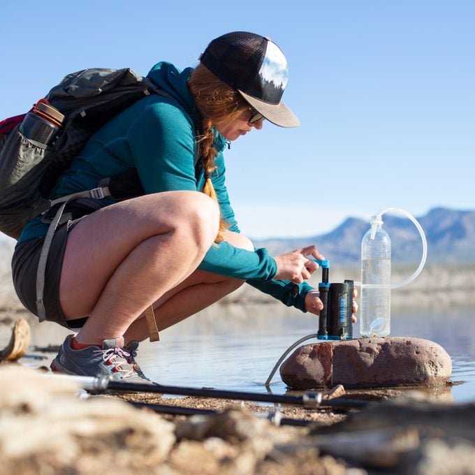 Handheld Water Filter Pump