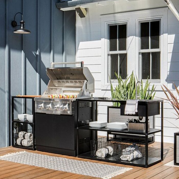 Outdoor Kitchen Series 3 Piece Modular Outdoor Kitchens Grill Not Included Ecomm Wayfair.com