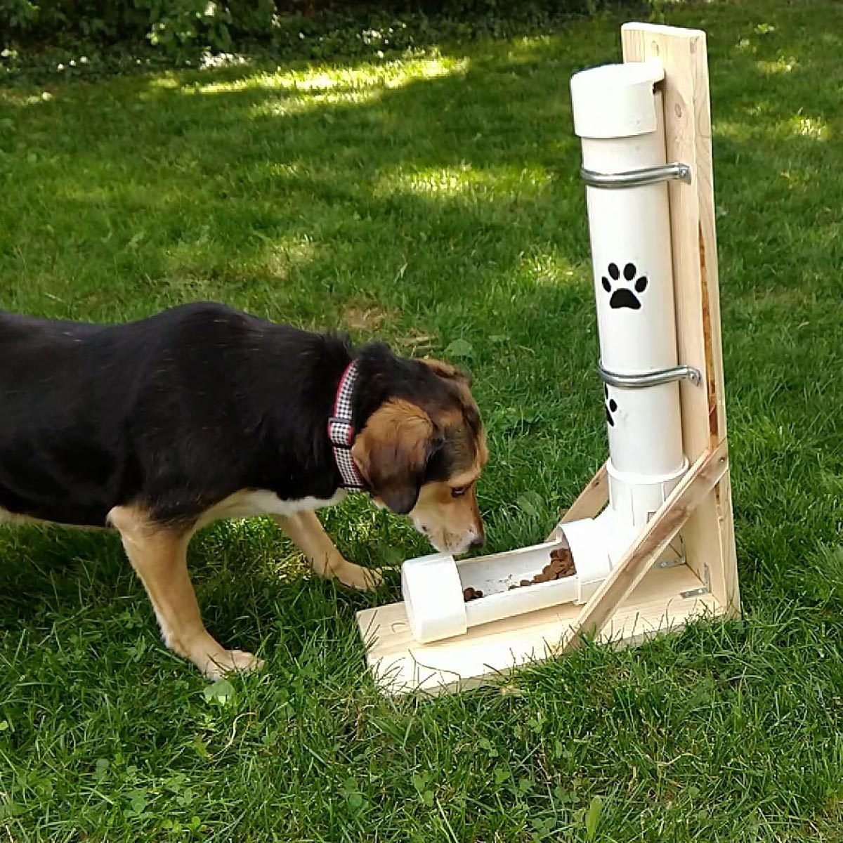 Single Large Dog Bowl Stand Dog Water Bowl 17 Elevated Dog Feeder