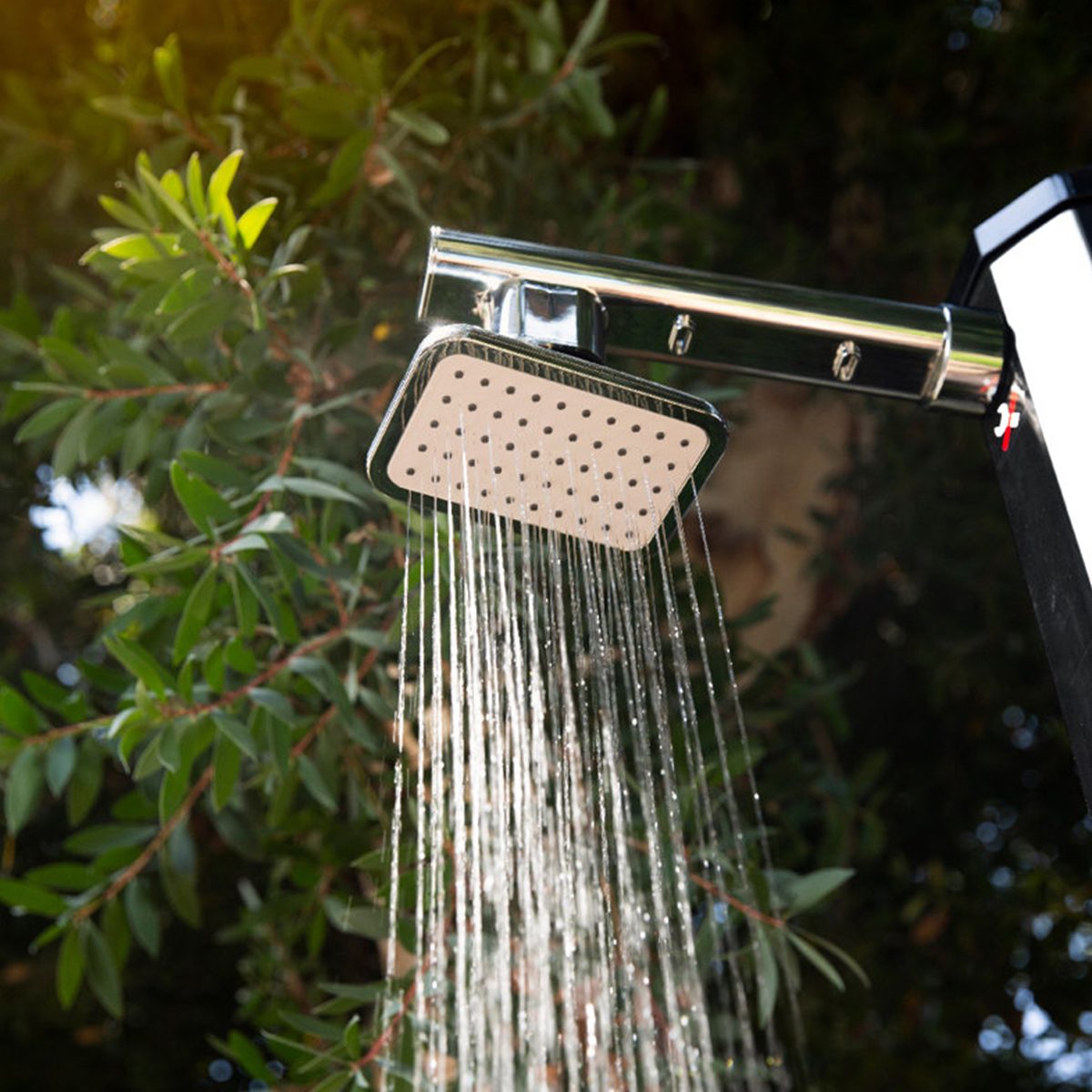 Xtremepowerus Solar Powered Freestanding Outdoor Shower