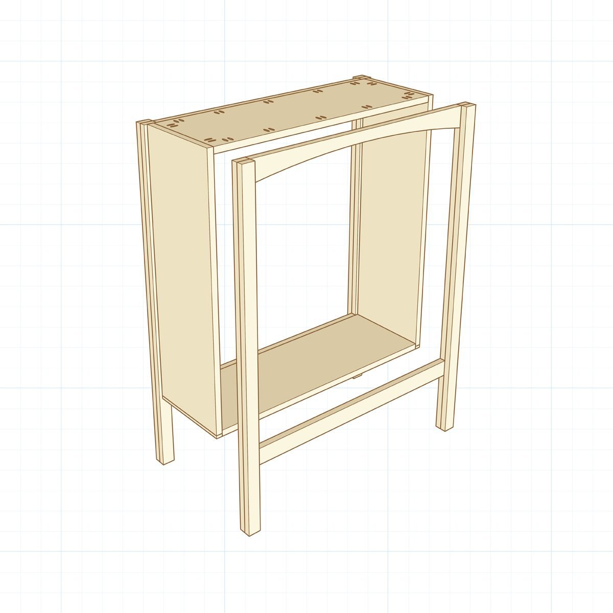 Bookcase Step 8