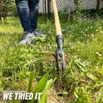 Grampa’s Weeder Eliminates Bending and Kneeling When Taking Care of Weeds