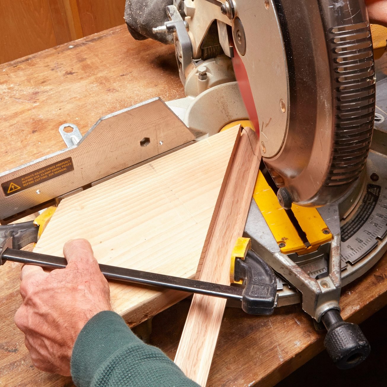 Cut Steep Angles on Your Miter Saw