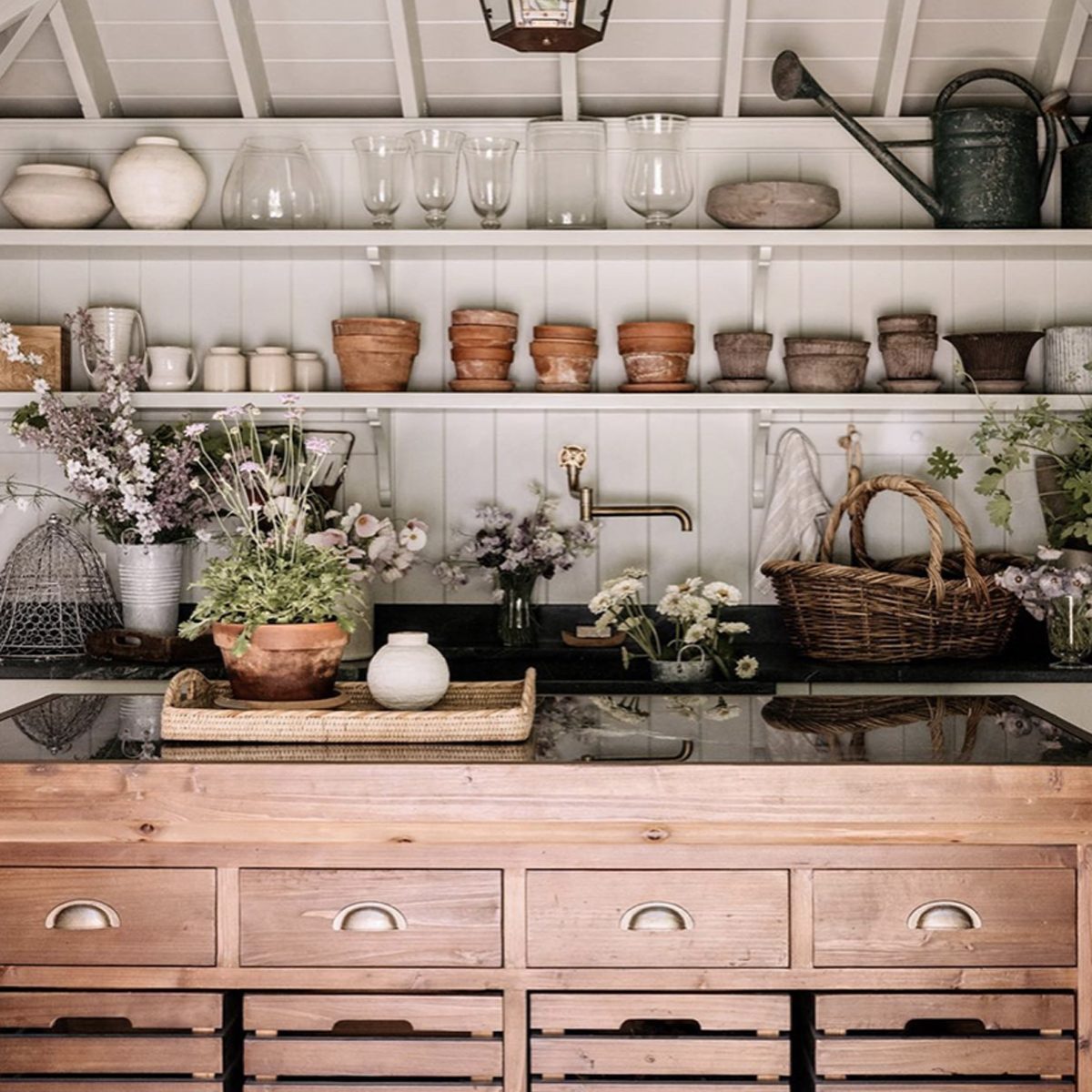 Potting Shelves Courtesy @atelierroan Via Instagram