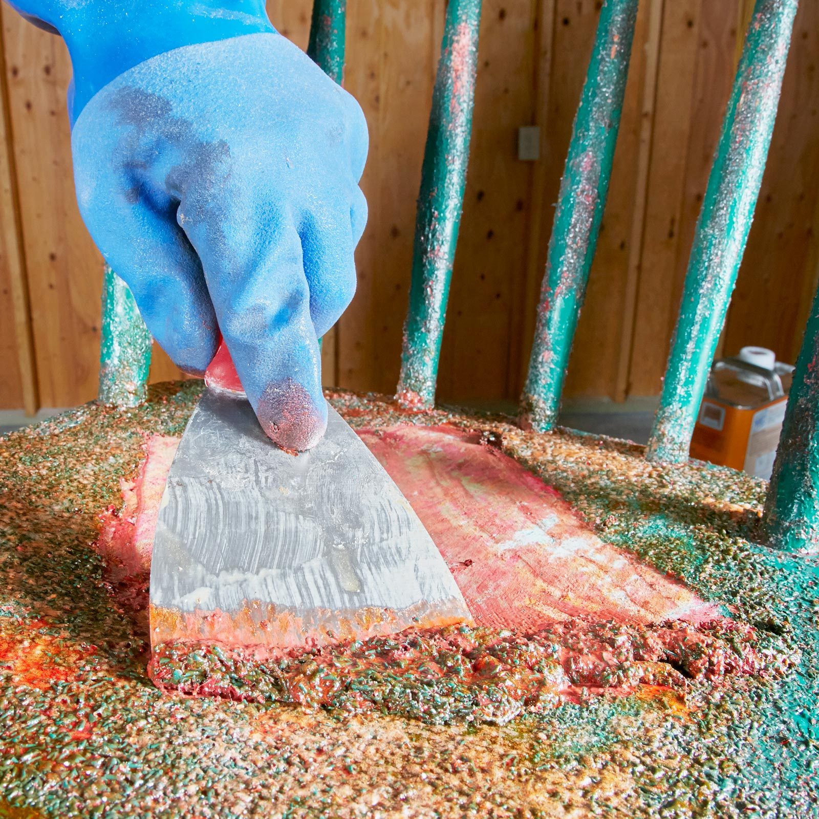 Removing Paint From Wood Furniture