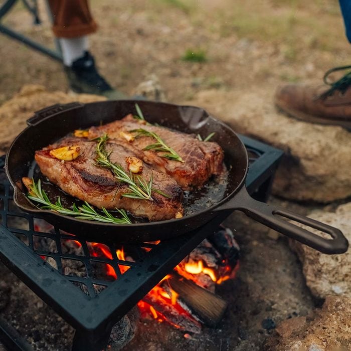 Yeti's $400 Cast Iron Skillet Sold Out In Less Than 24 Hours—but It's Back In Stock