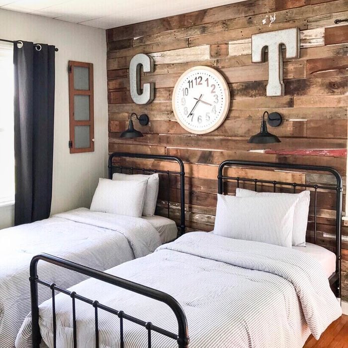 Reclaimed Wood Accent Wall courtesy little.byrd.house