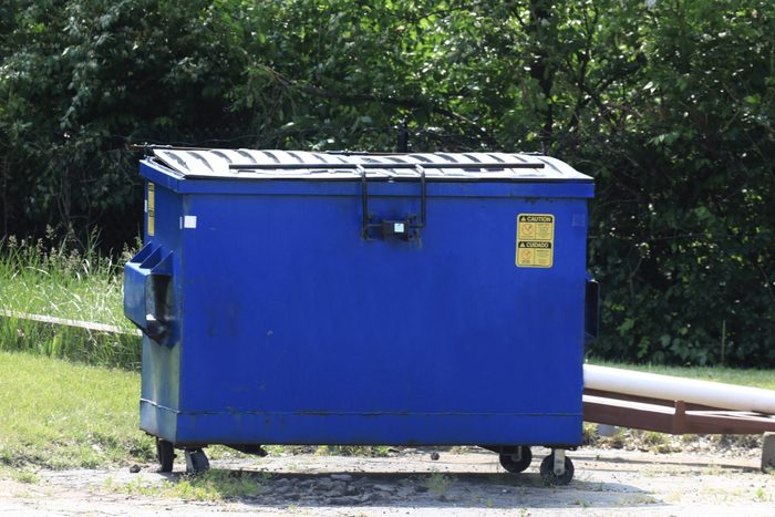 Dumpster for recycling and waste removal