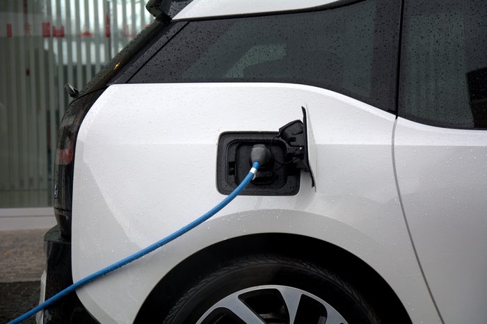 Electric car recharging