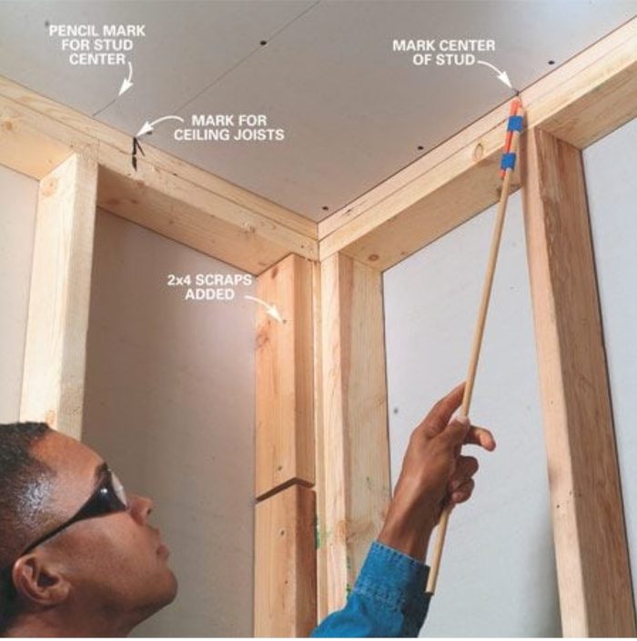 Mark Framing For Drywall