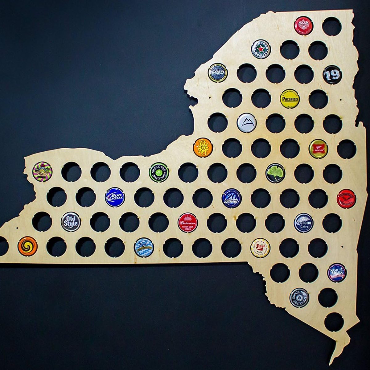 State Beer Cap Map