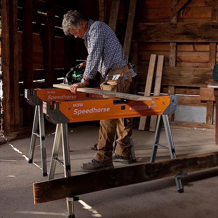 DIY and Adjustable Saw Horses