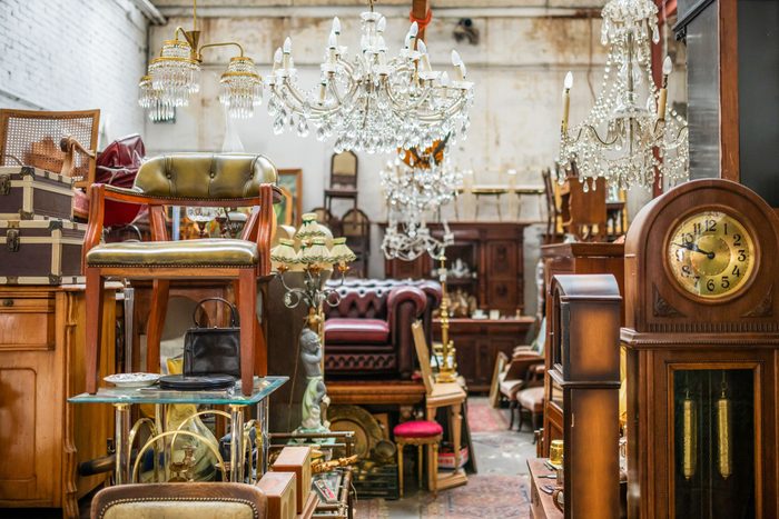 Used Furniture Store, Thrift Store, Furniture On Flea Market, Germany