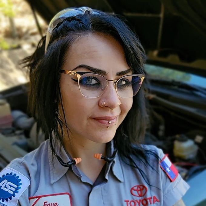 Portrait of a Mechanic Girl