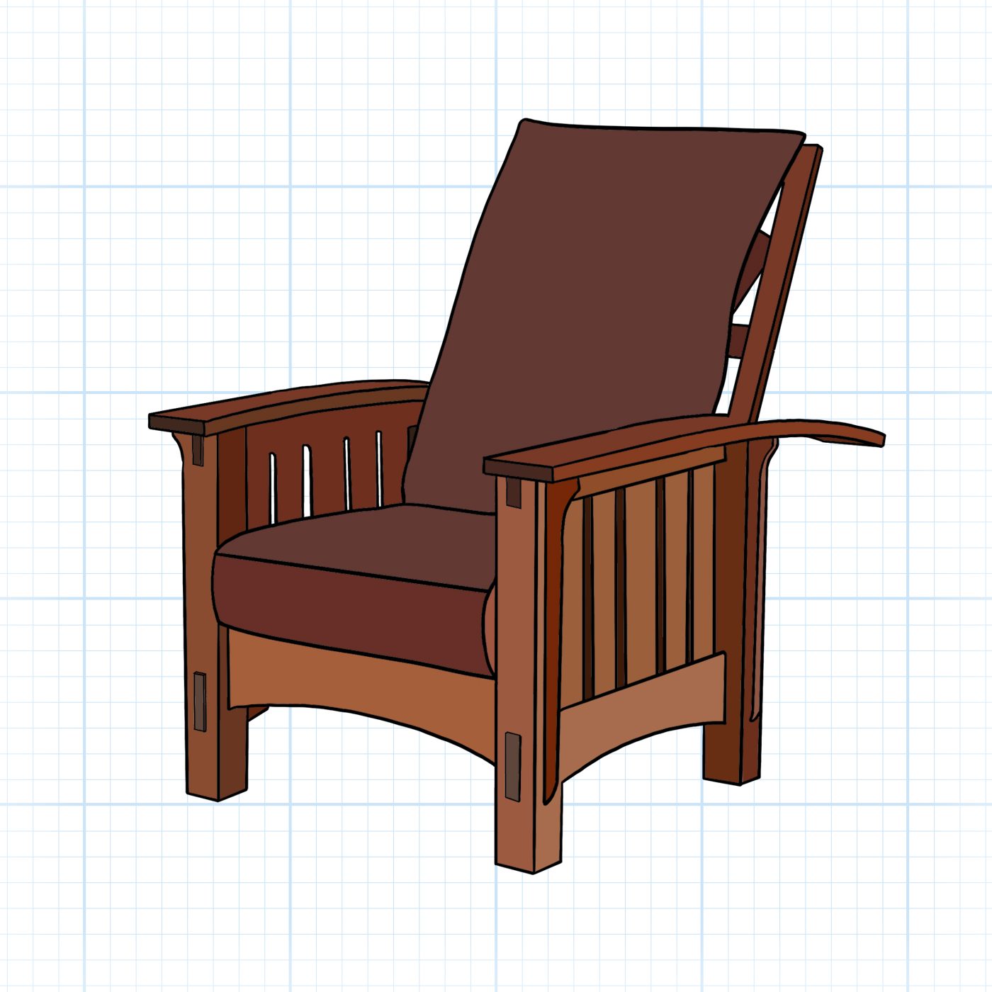 Art And Craft Chair Graphic