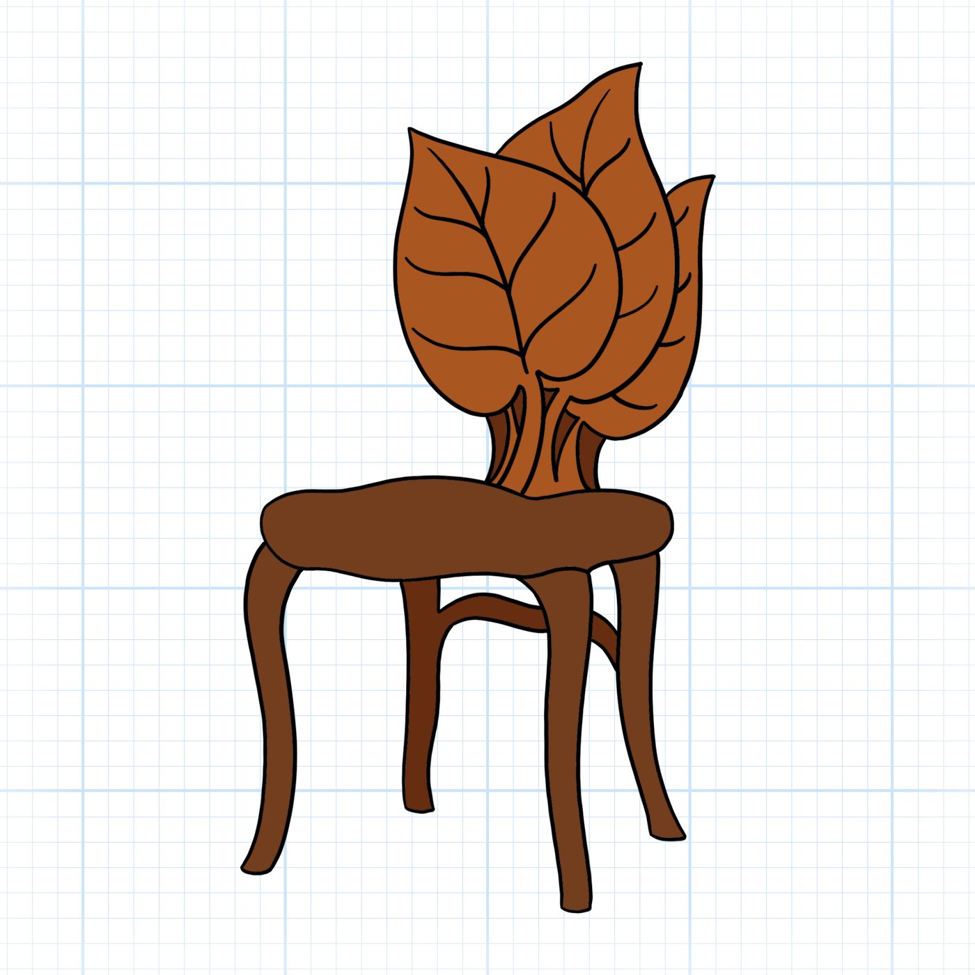 Art Nouveau Chair Graphic