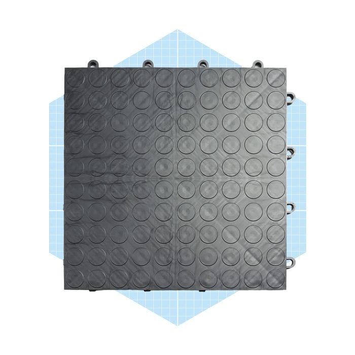 Garagedeck Coin Pattern Flooring Tile 