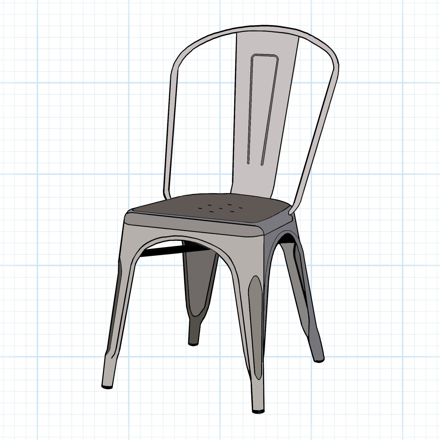 Industrial Chair Graphic