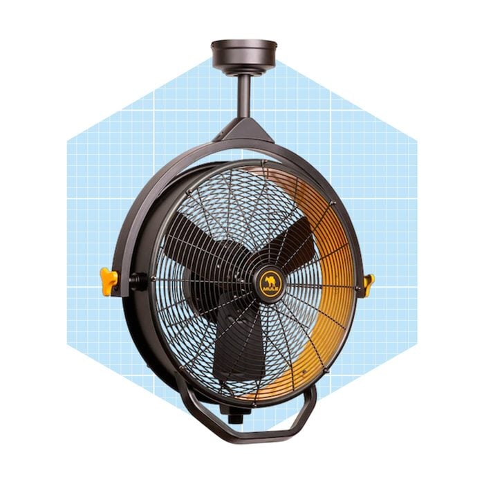 Mule 18' Ceiling Mount Fan With Remote