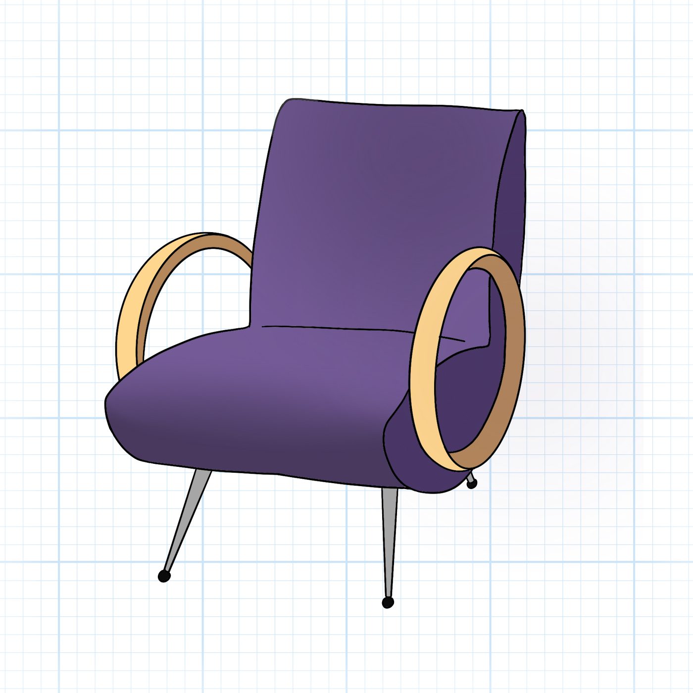 Postmodern Chair Graphic