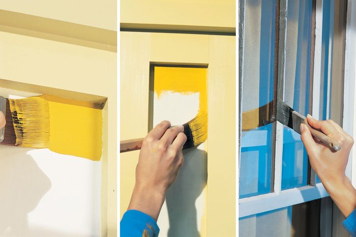 exterior painting cutting in technique