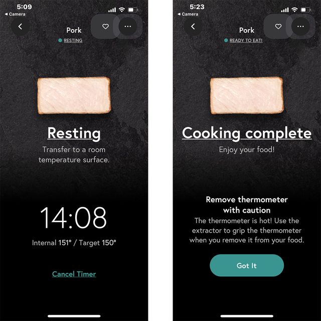 Fhm Yummly Smart Meat Thermometer App Screenshots